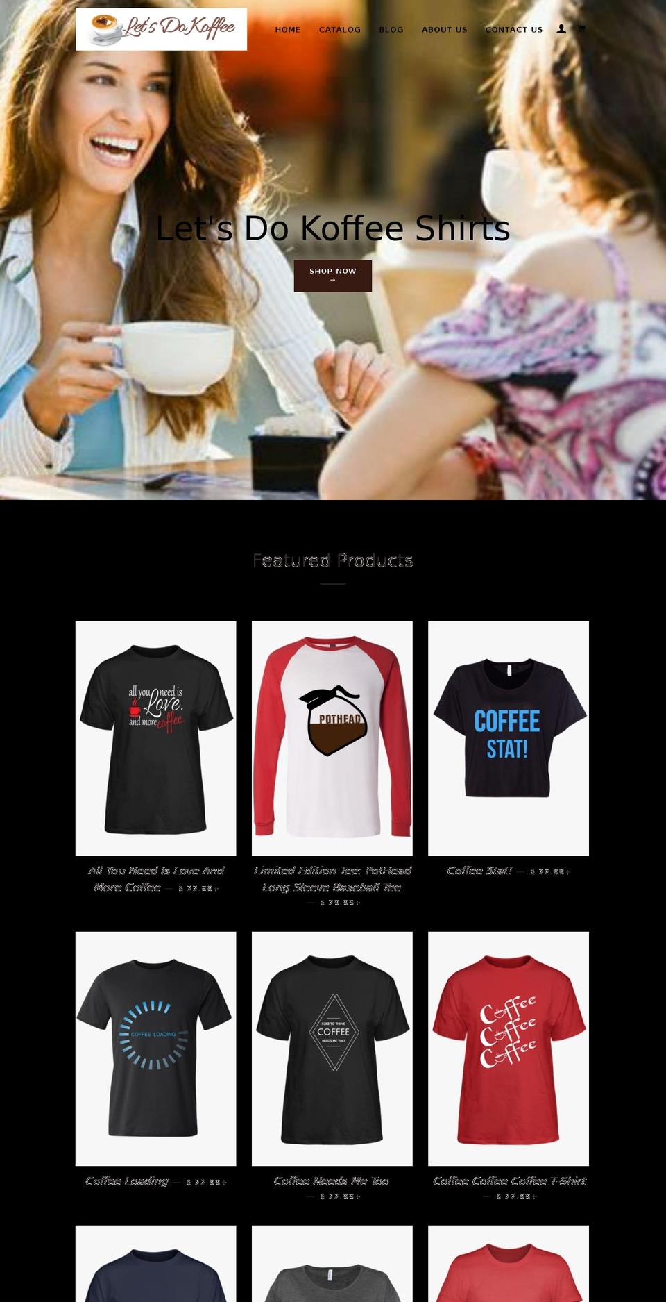 dokoffee.com — Shopify storefront screenshot