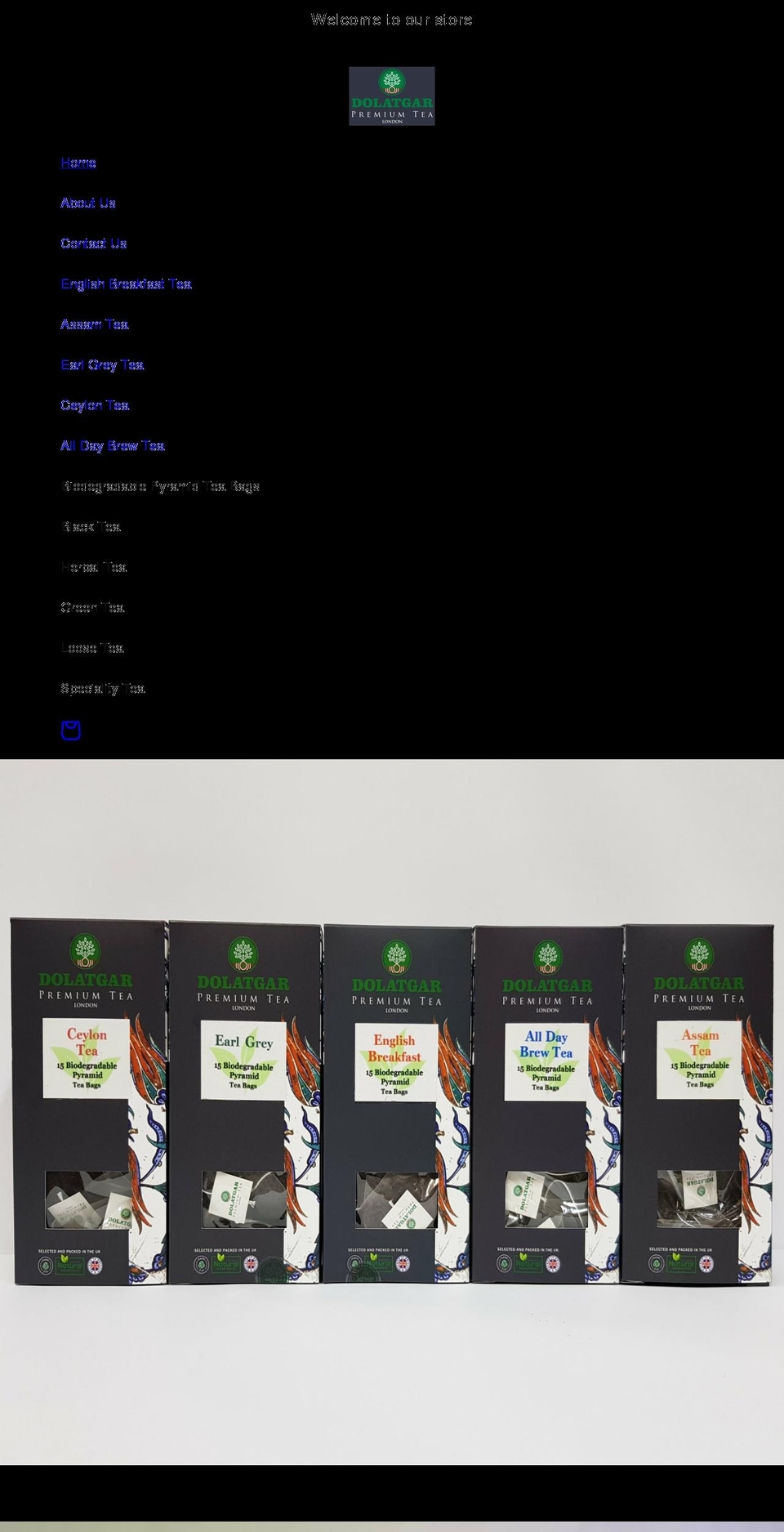 dolatgar.com shopify website screenshot