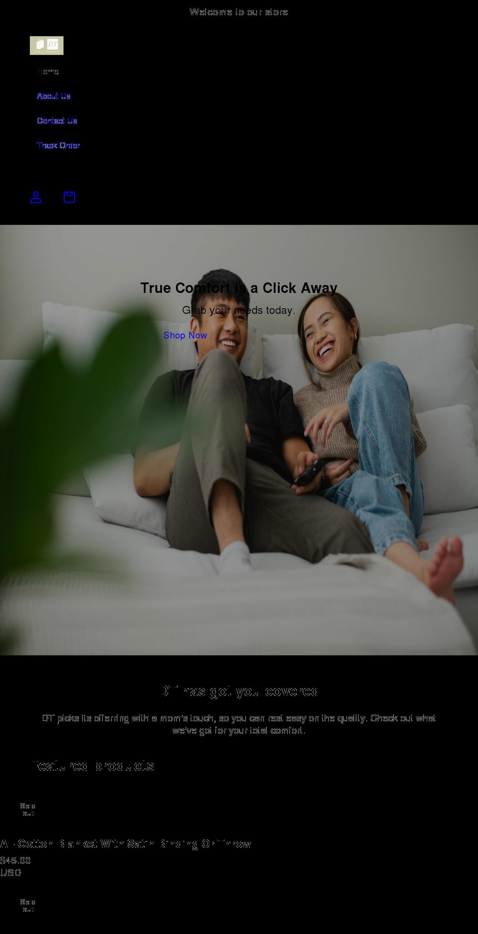 dolatrading.com shopify website screenshot