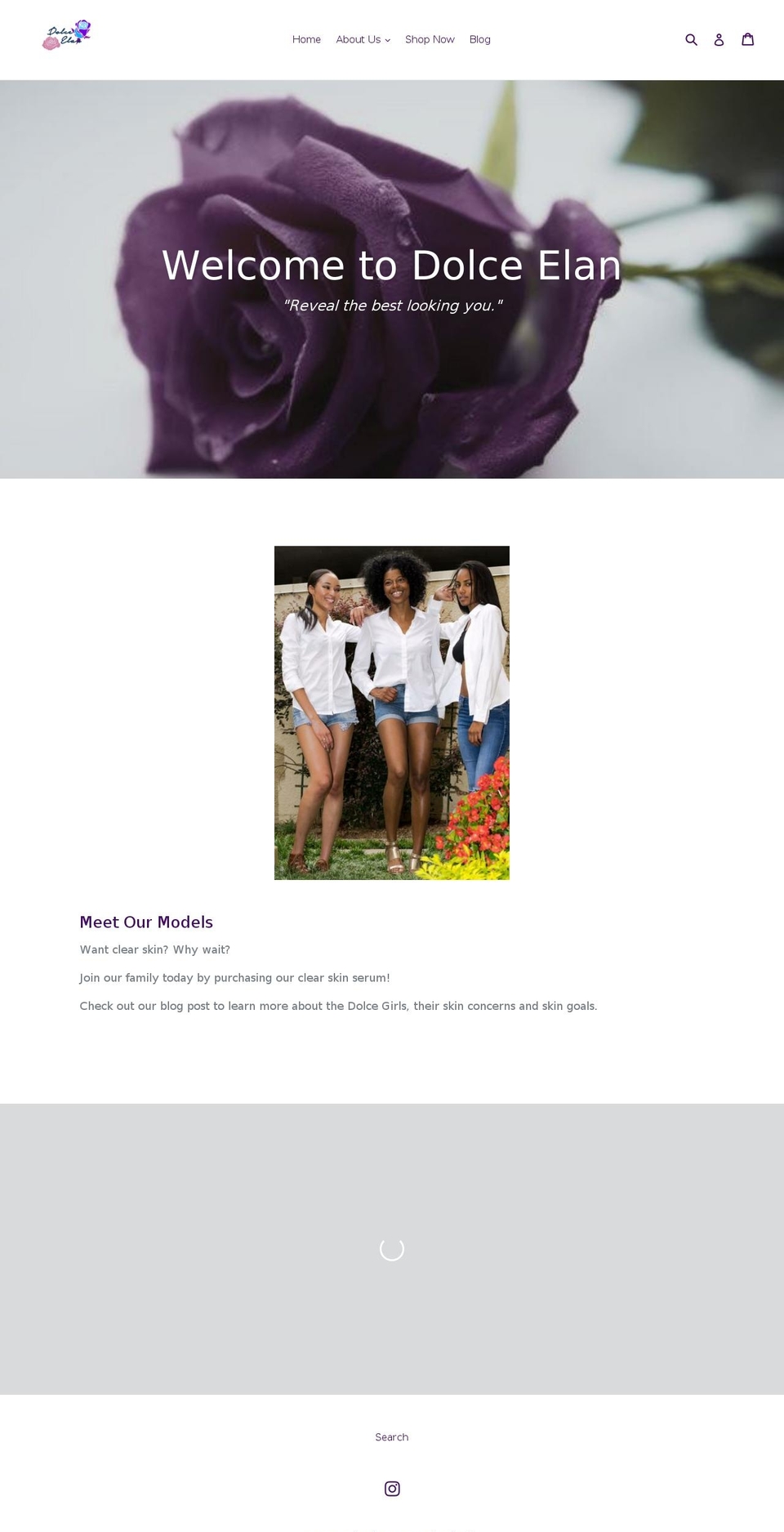 dolceelan.com — Shopify storefront screenshot