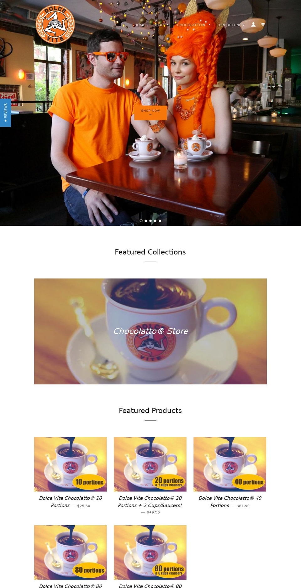 dolcevitaforeveryoung.com — Shopify storefront screenshot