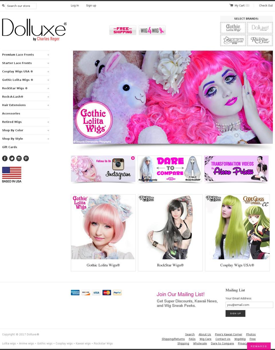 dolluxe.com shopify website screenshot