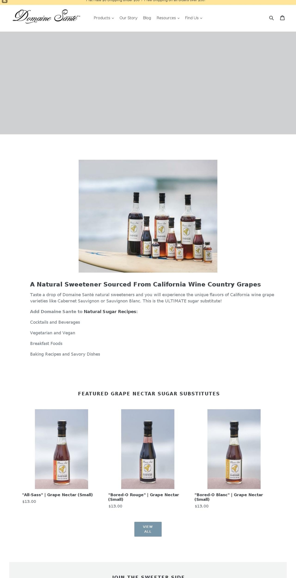 domaine-sante.com shopify website screenshot