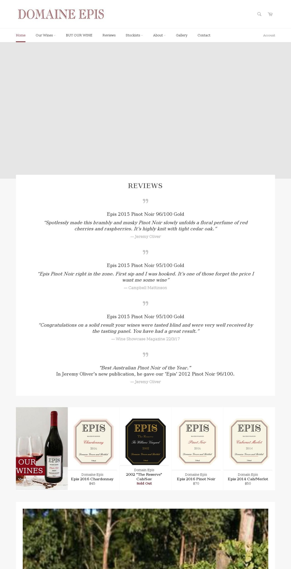 domaineepis.com.au shopify website screenshot