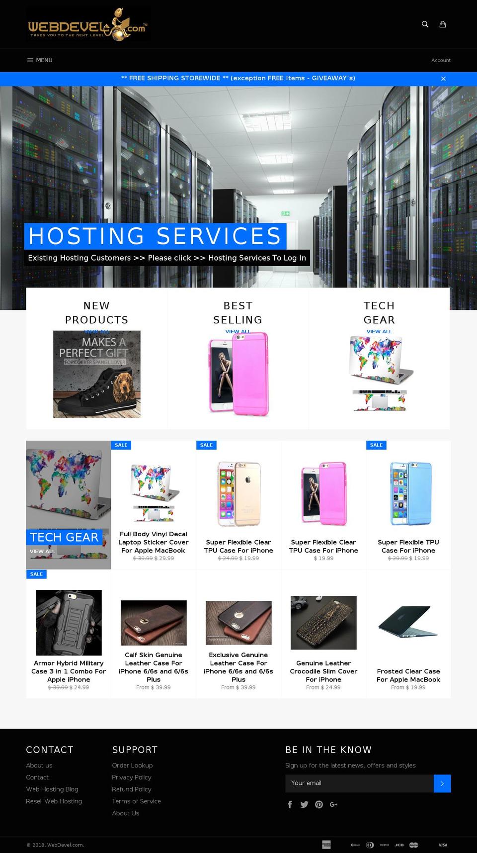 domainregistering.net shopify website screenshot