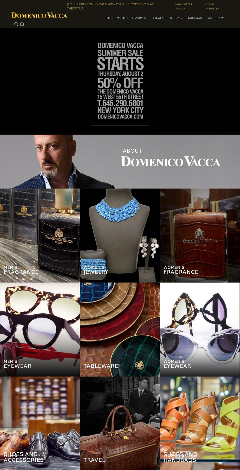 Theme (09\/26\/2016) Shopify theme site example domenicovacca.net