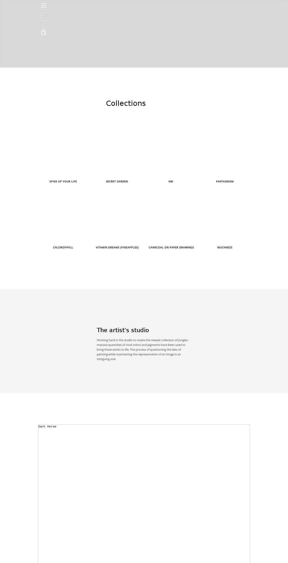 dominicvirtosu.com shopify website screenshot