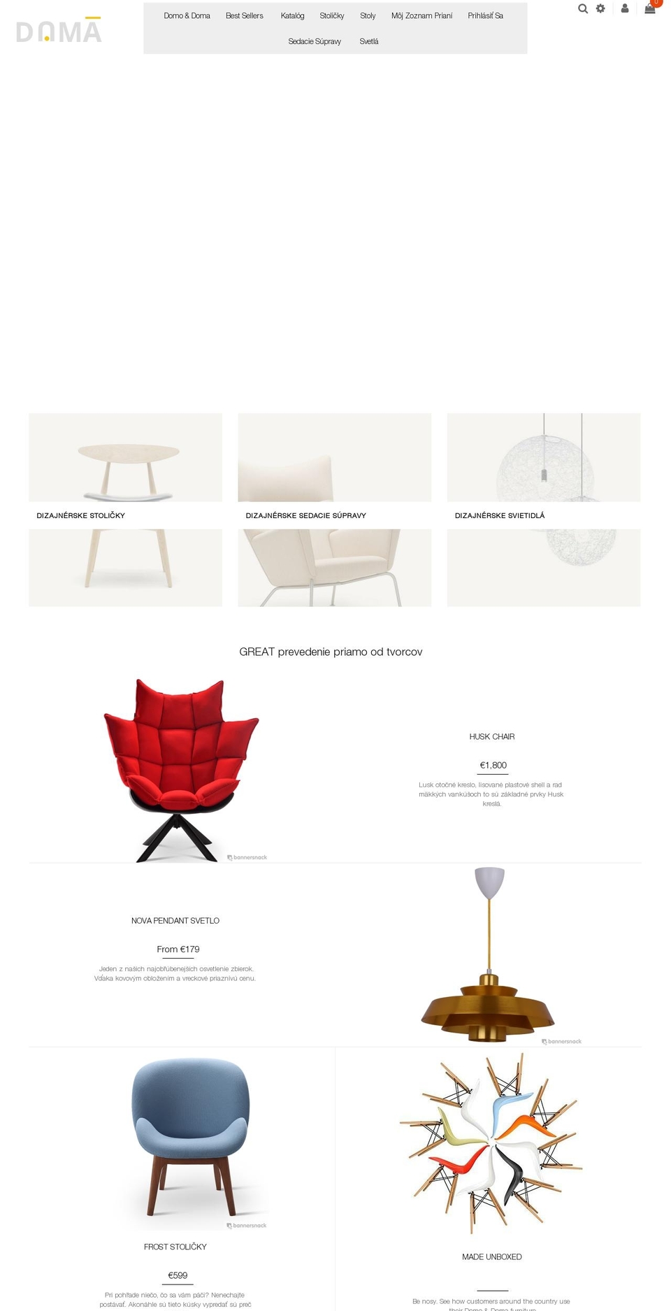 domodoma.com — Shopify storefront screenshot