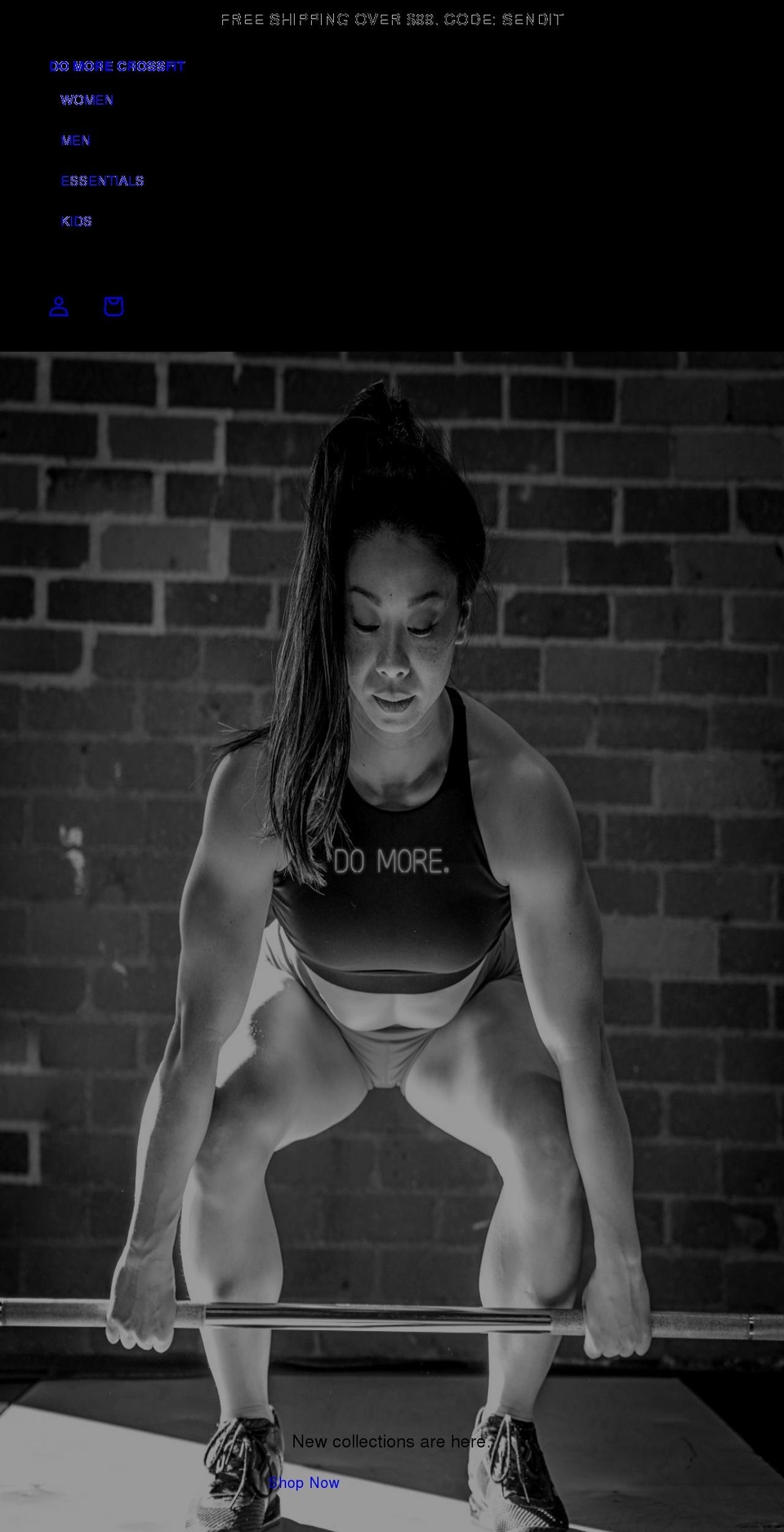 domorecrossfit.com shopify website screenshot