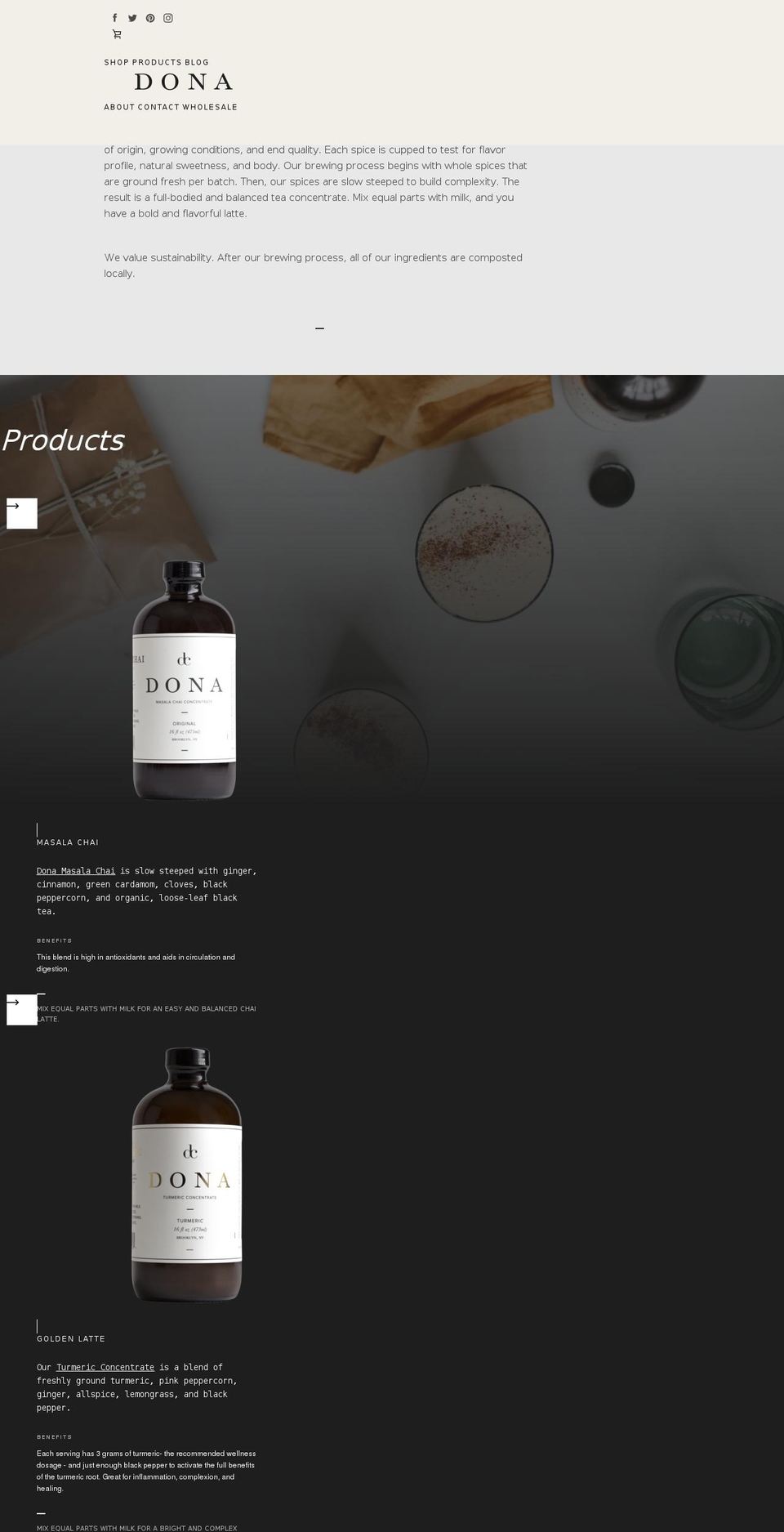 donachai.com — Shopify storefront screenshot