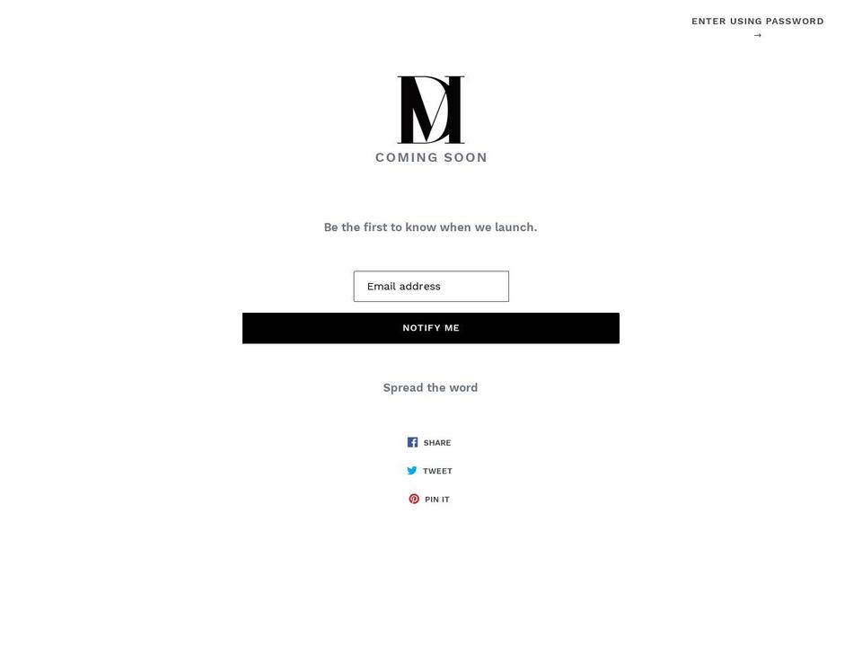 donamatoshi.com — Shopify storefront screenshot