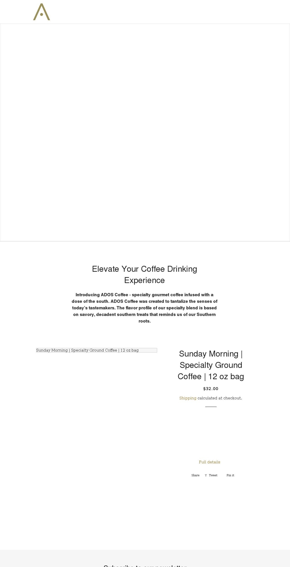 donandsunset.com shopify website screenshot