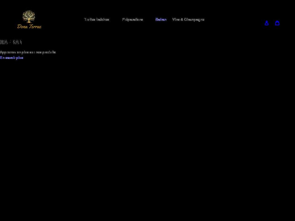 donaterrae.com shopify website screenshot