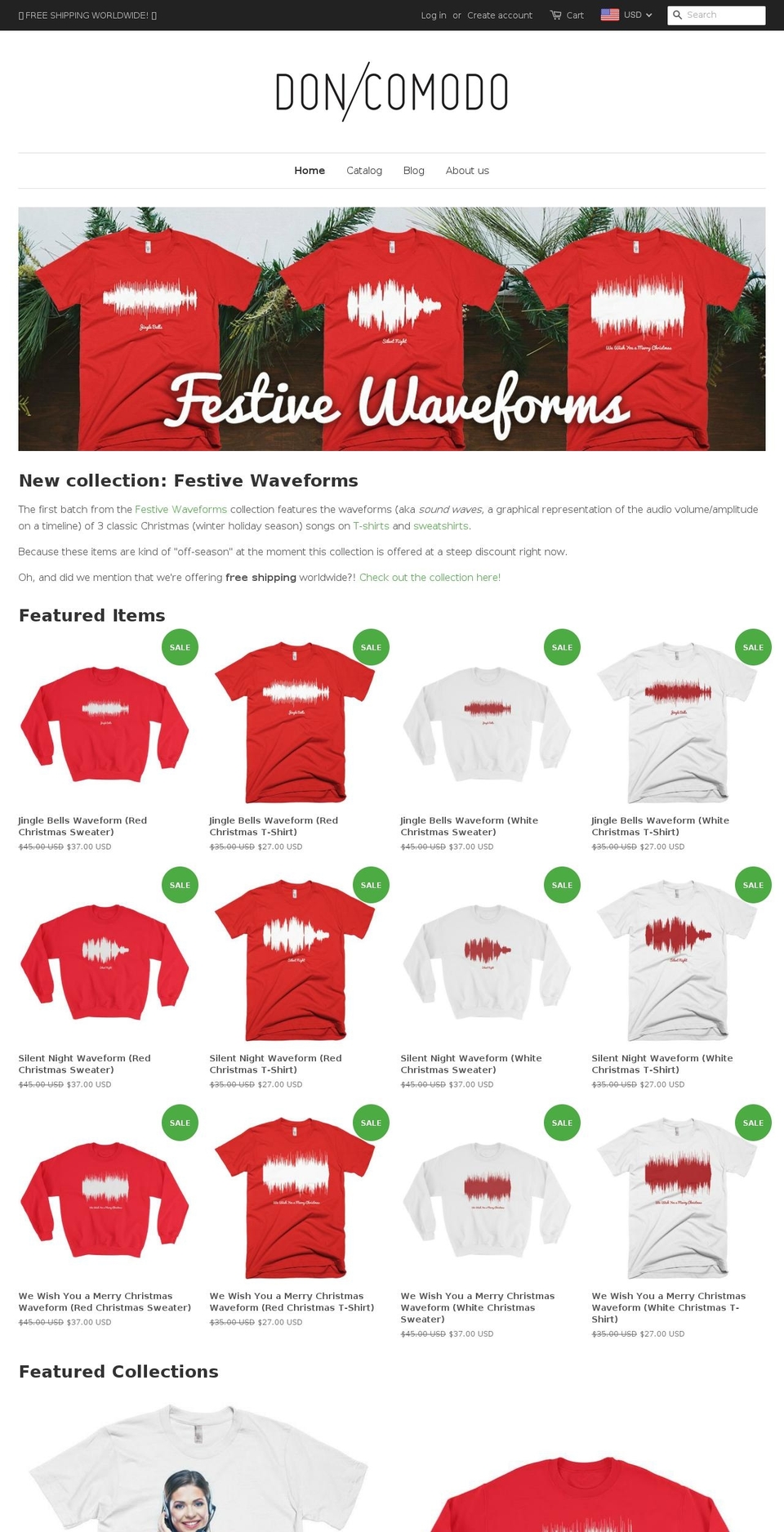 doncomodo.com — Shopify storefront screenshot