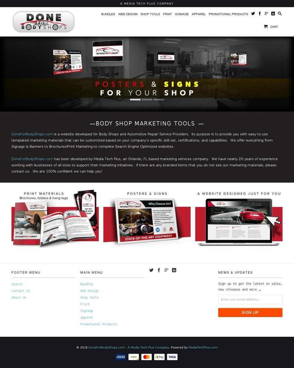 theme-export Shopify theme site example doneforbodyshops.com