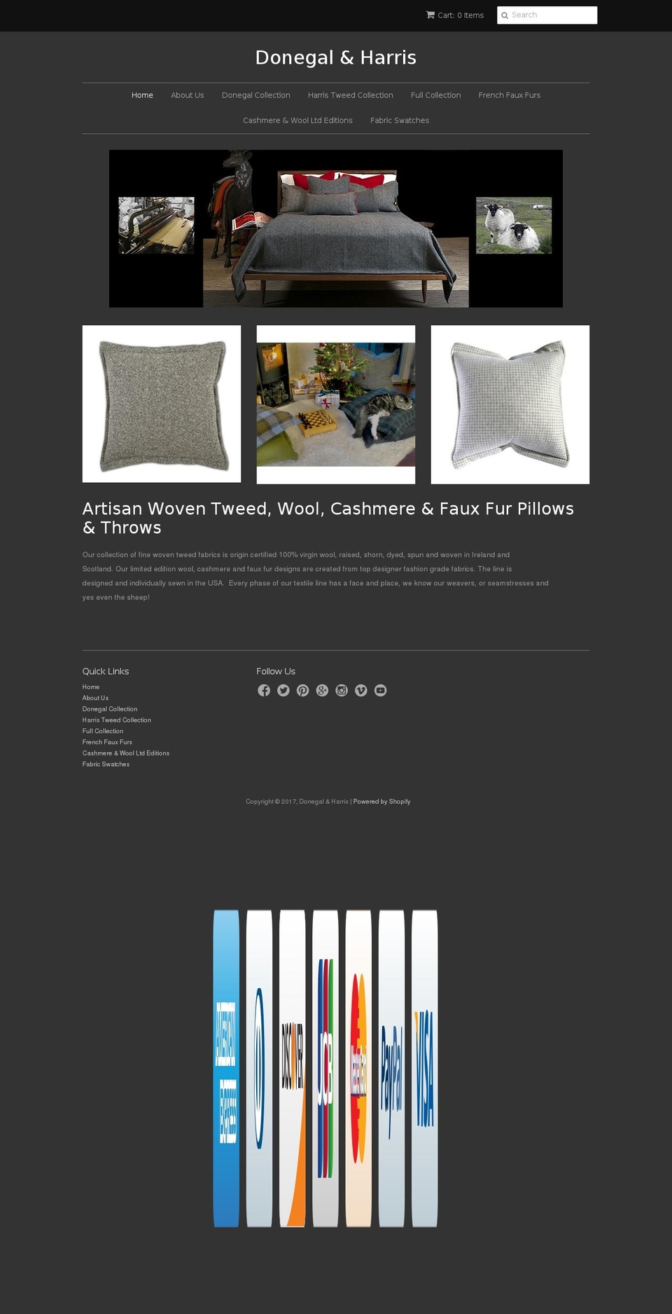 donegalandharris.com shopify website screenshot