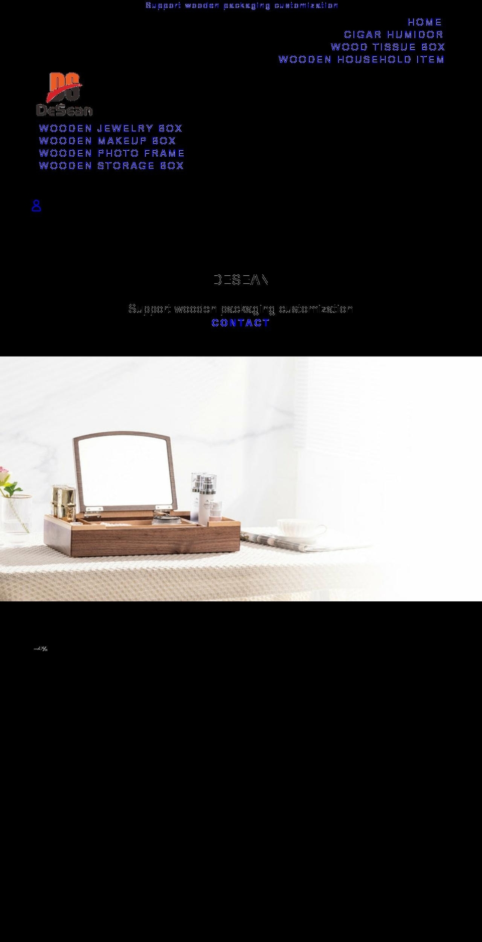 dongshangwood.com shopify website screenshot