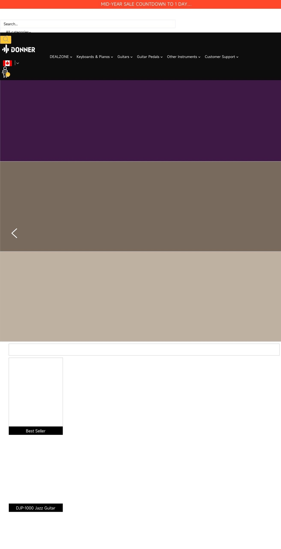 donnerca.com shopify website screenshot