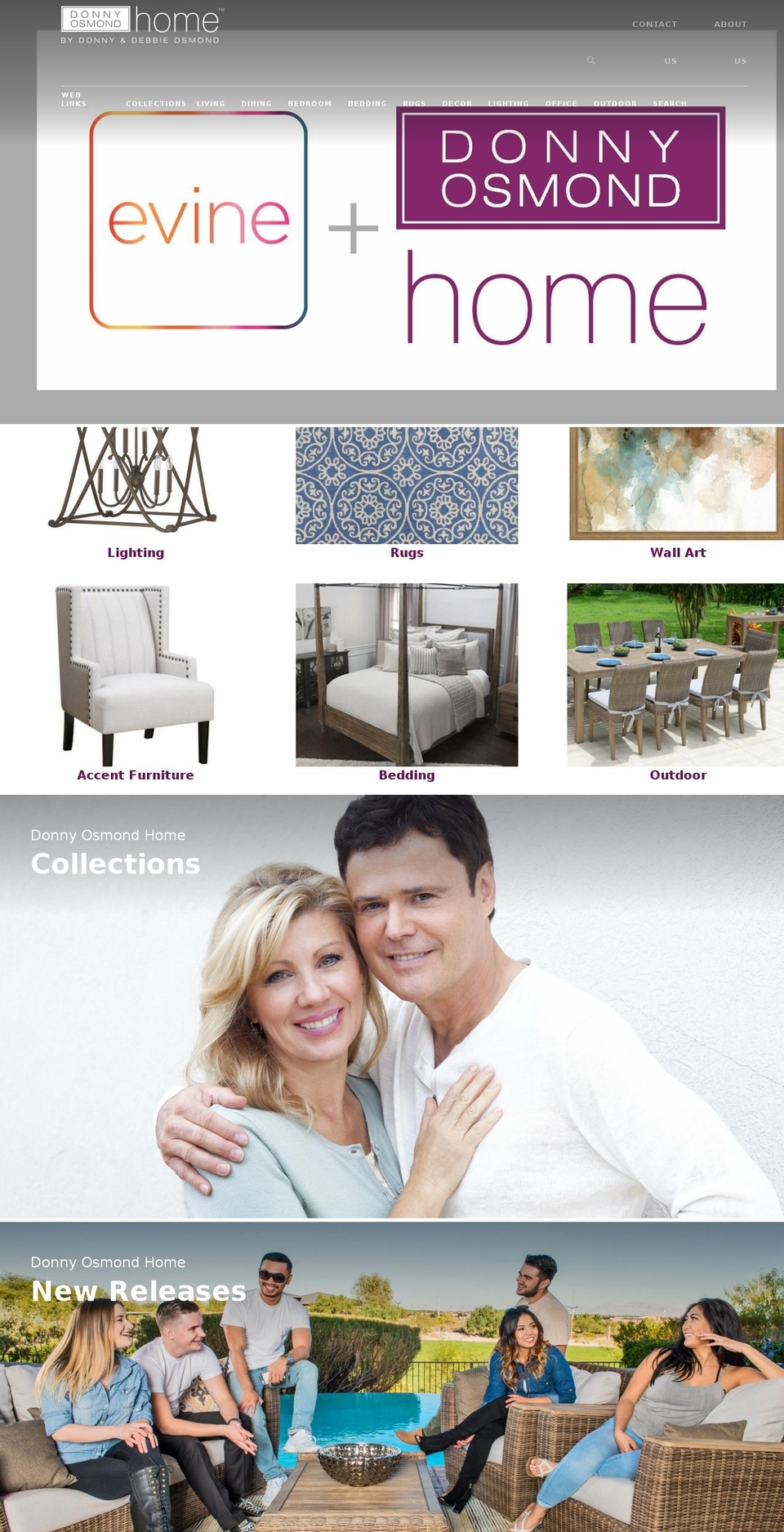 install-1-0 Shopify theme site example donnyosmondhome.com