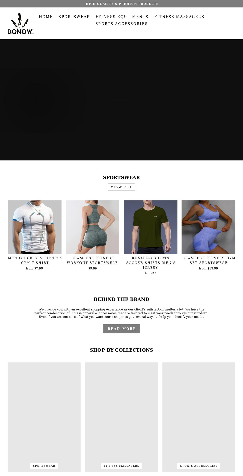 donow.com shopify website screenshot