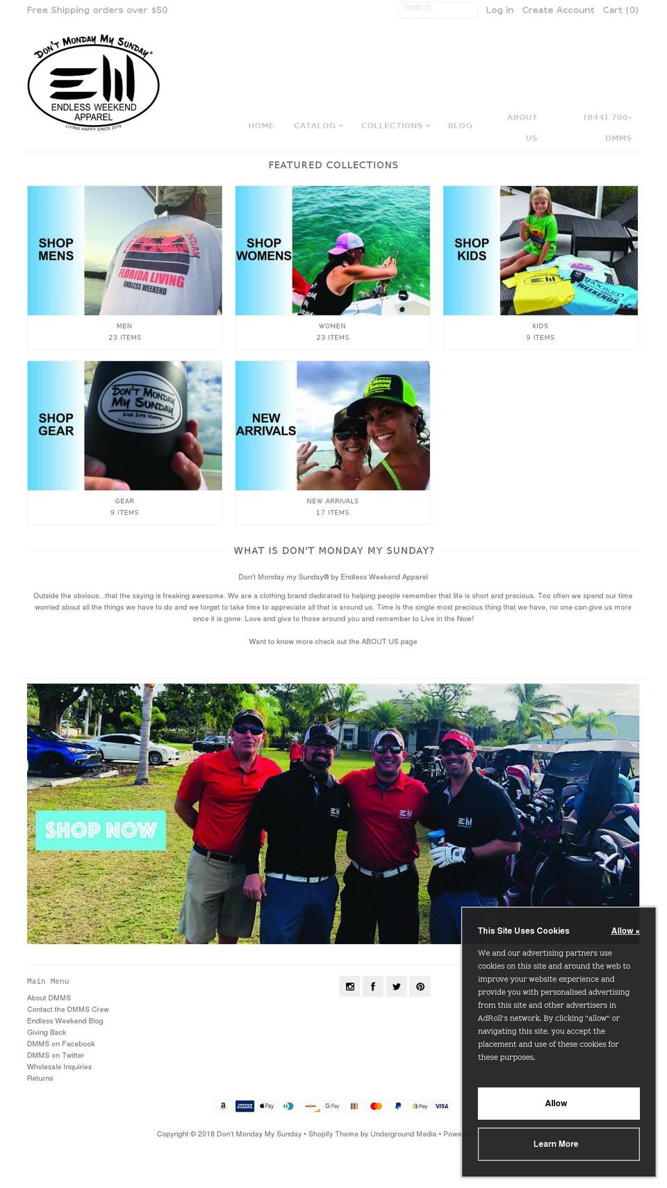 Copy ApoloMultimedia 06-12-16 Shopify theme site example dontmondaysunday.com