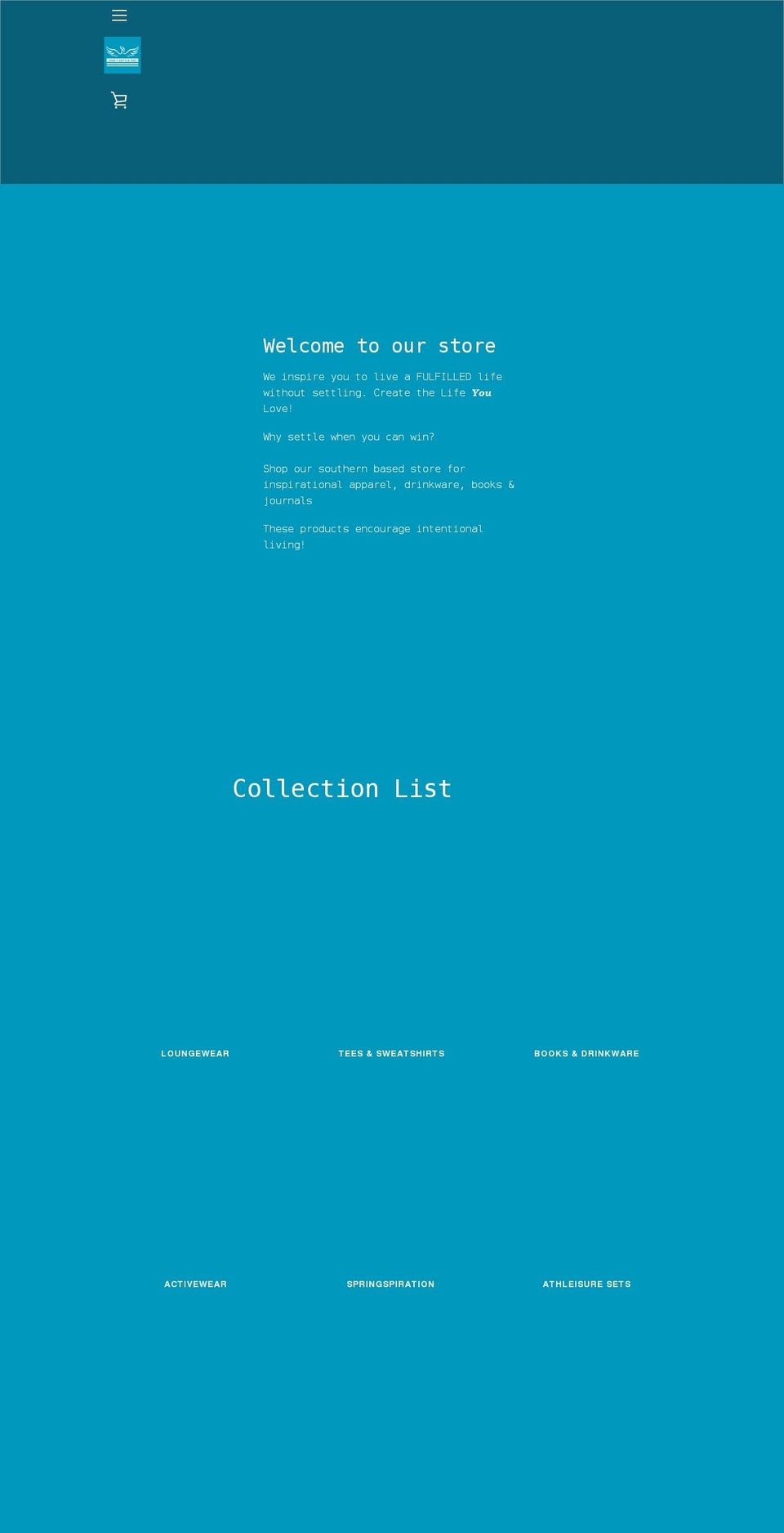 dontsettleone.com shopify website screenshot