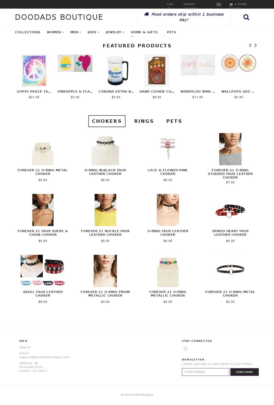 annabelle-v1-2 Shopify theme site example doodadsboutique.com