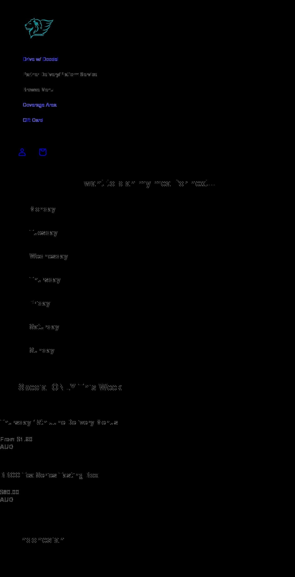 doodel.com.au shopify website screenshot