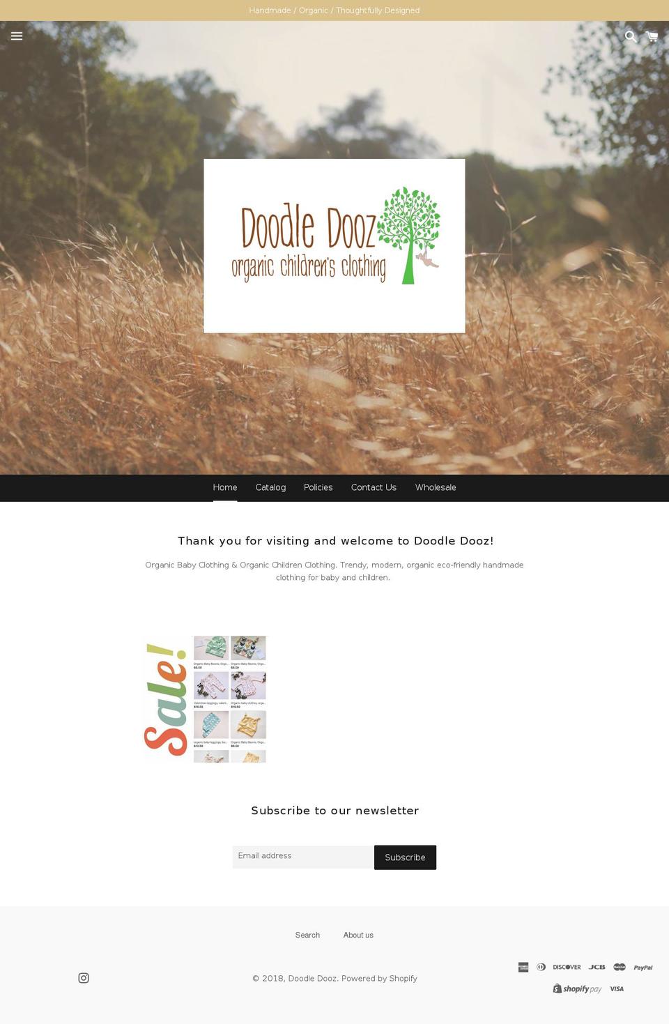 doodledooz.com — Shopify storefront screenshot