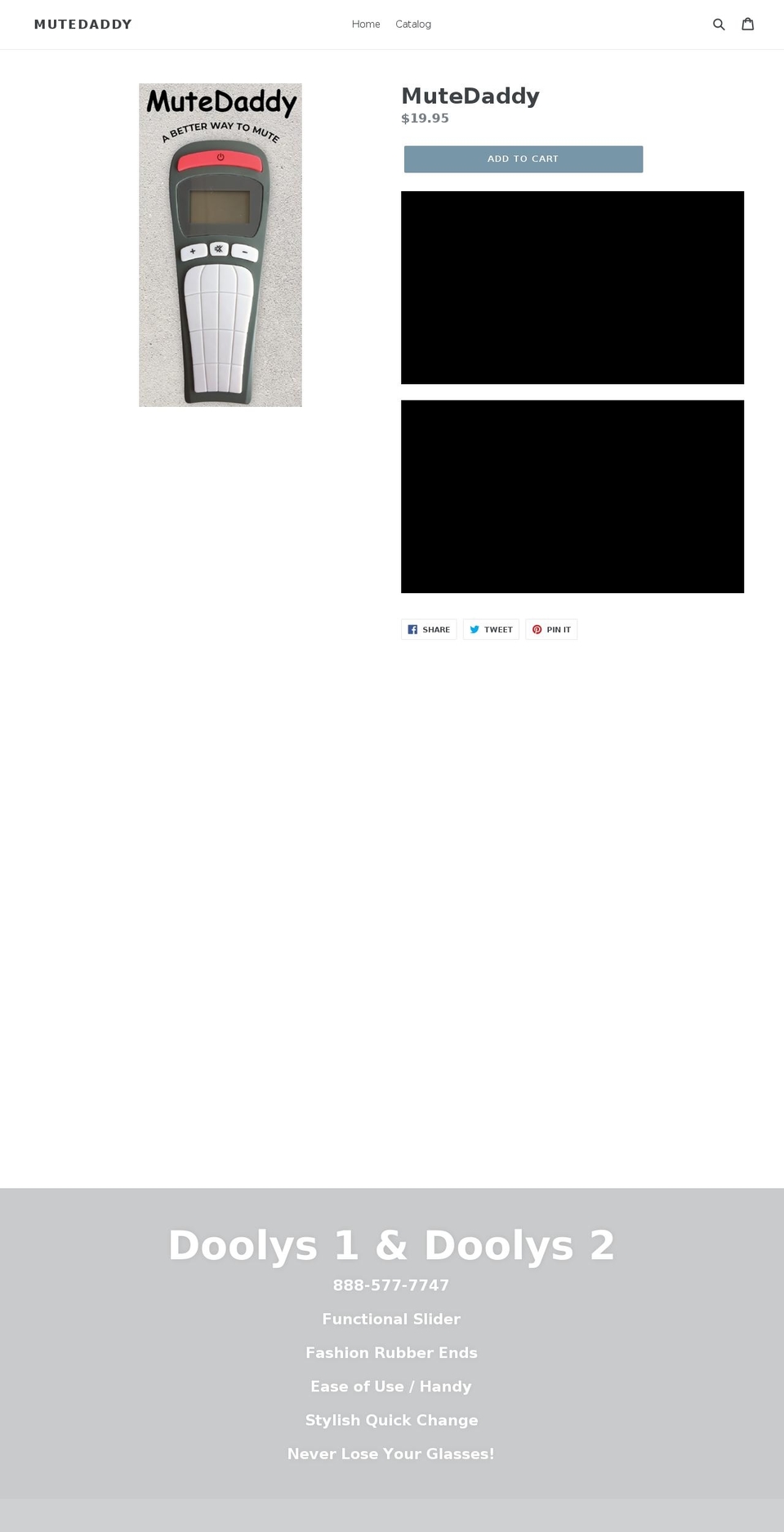 doolys1.com — Shopify storefront screenshot