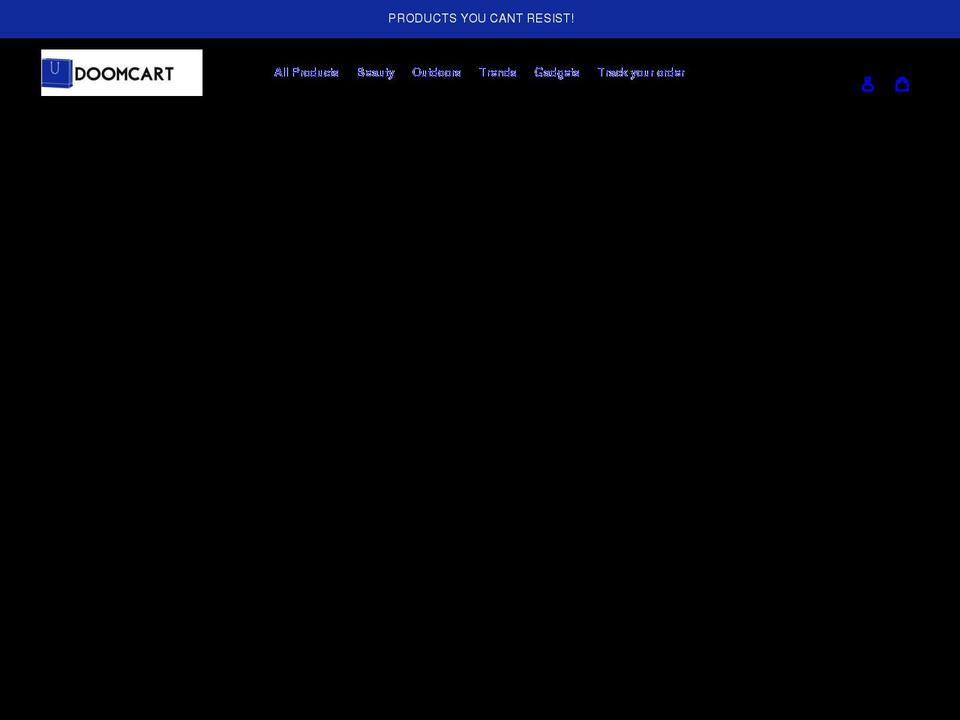 doomcart.com shopify website screenshot