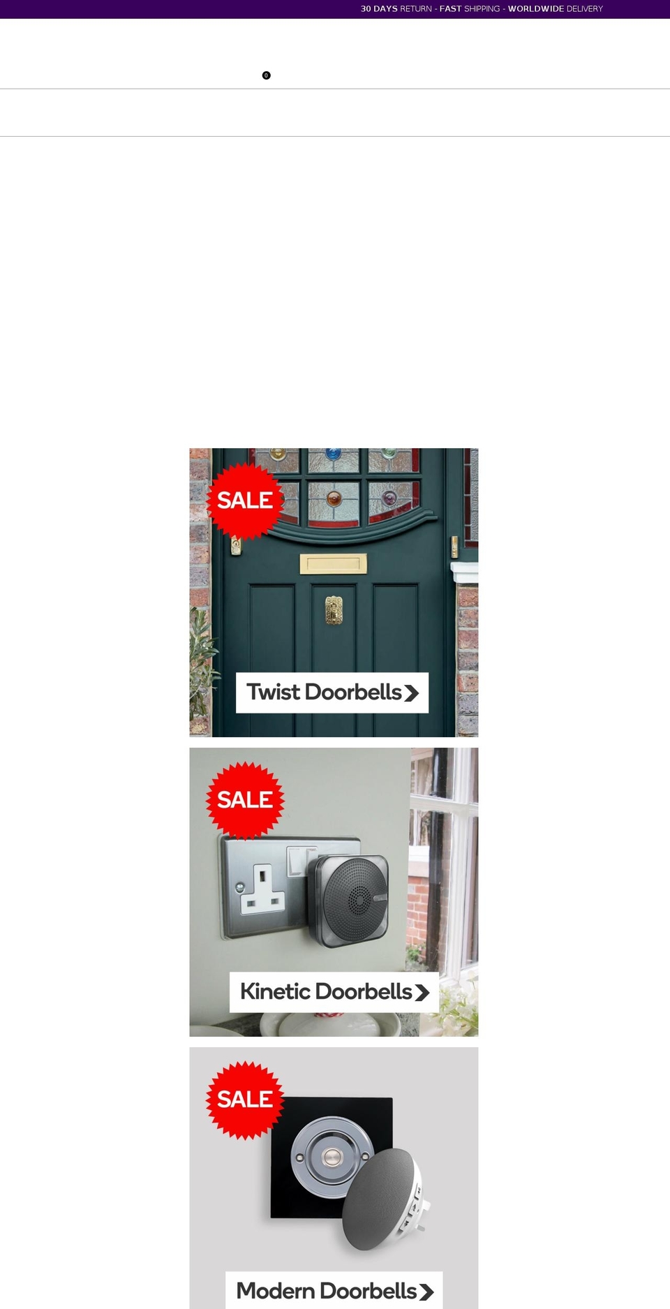doorbellworld.com shopify website screenshot