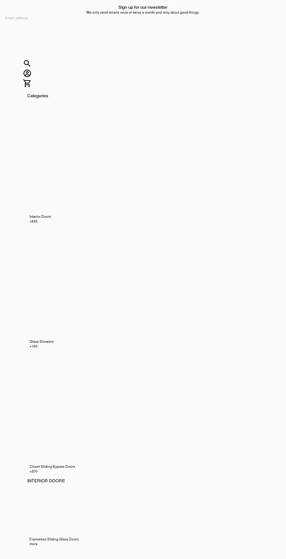 doordiscounter.com shopify website screenshot