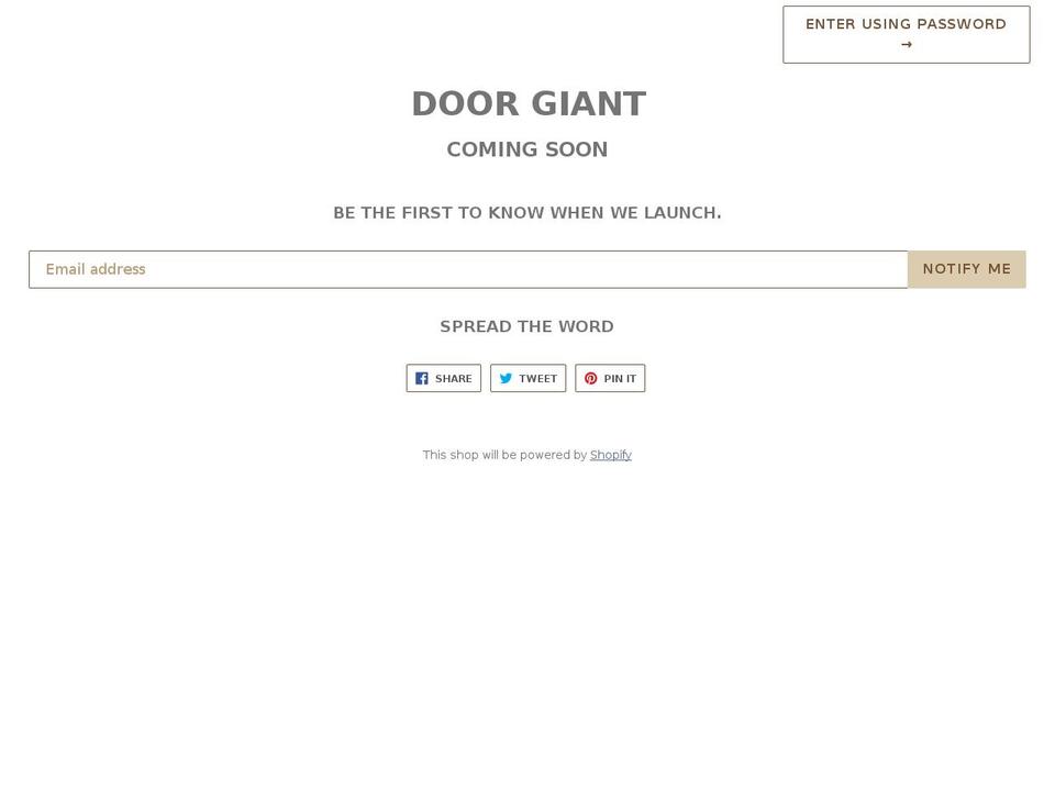 dsl-theme-6-1 Shopify theme site example doorgiant.com