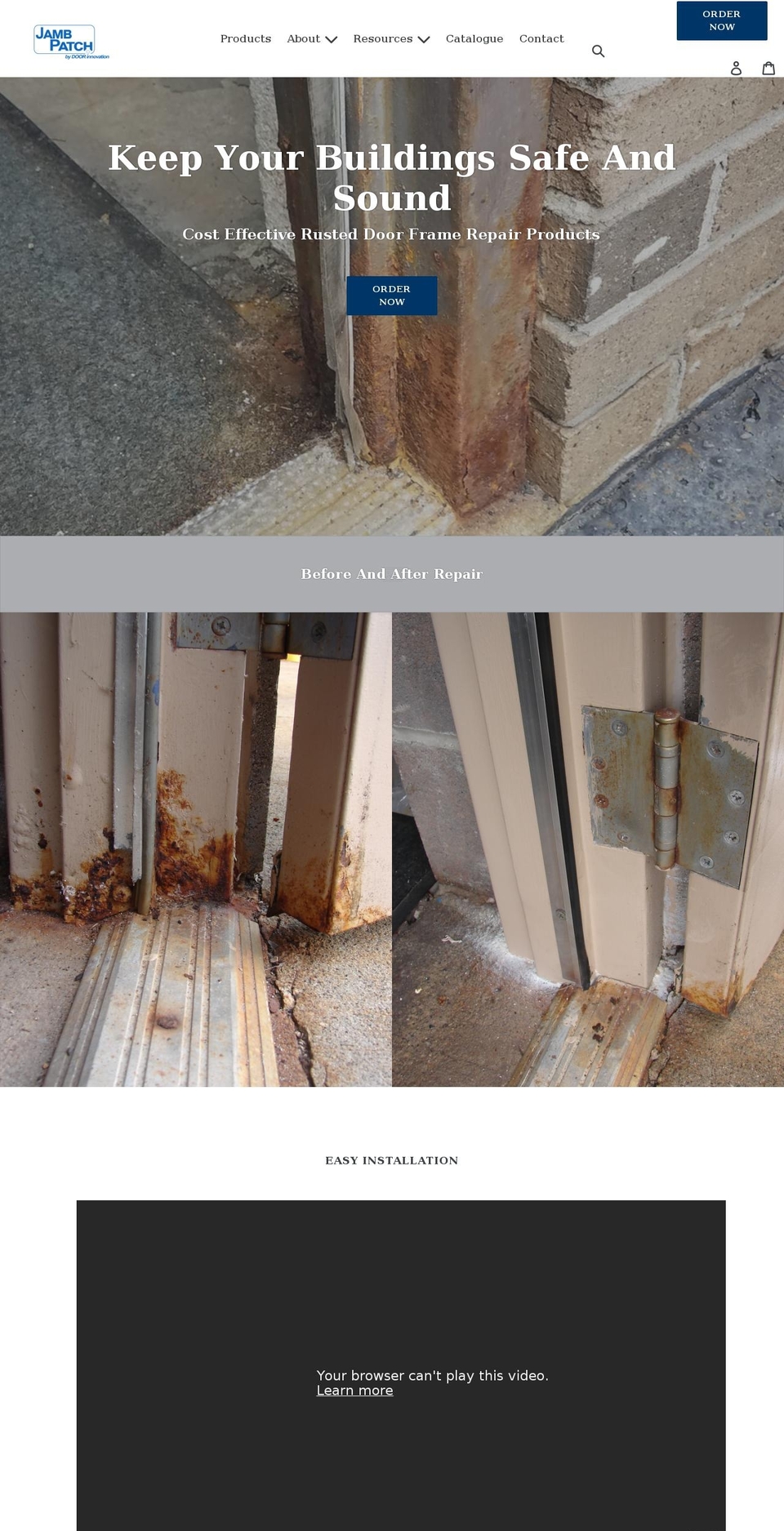 doorinnovation.com shopify website screenshot