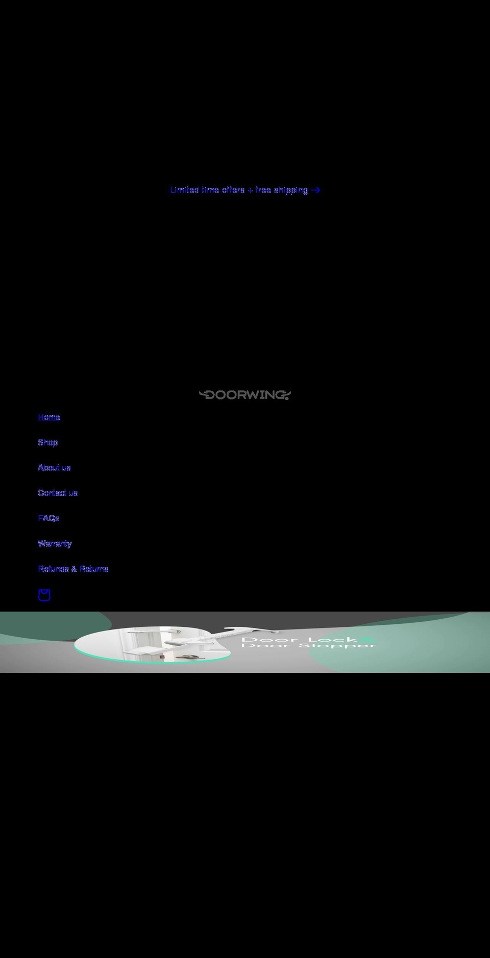 doorwing.com shopify website screenshot