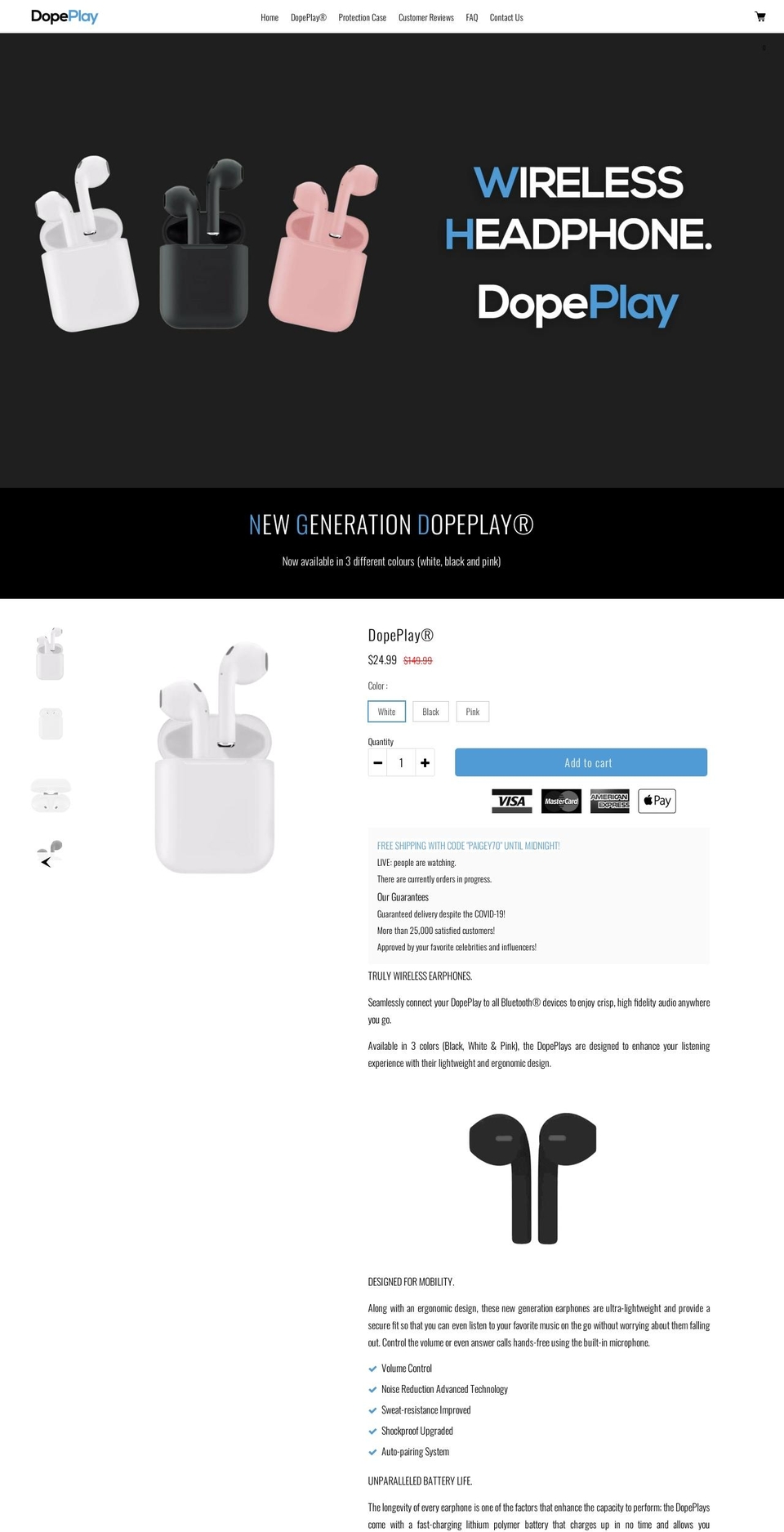 dope-play.com shopify website screenshot