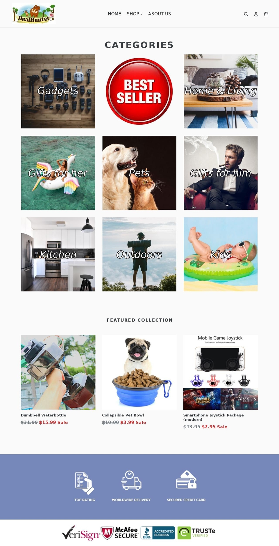 dopeshits.com — Shopify storefront screenshot