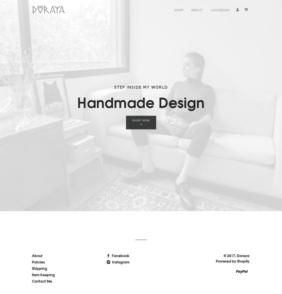 dorayastudio.com shopify website screenshot