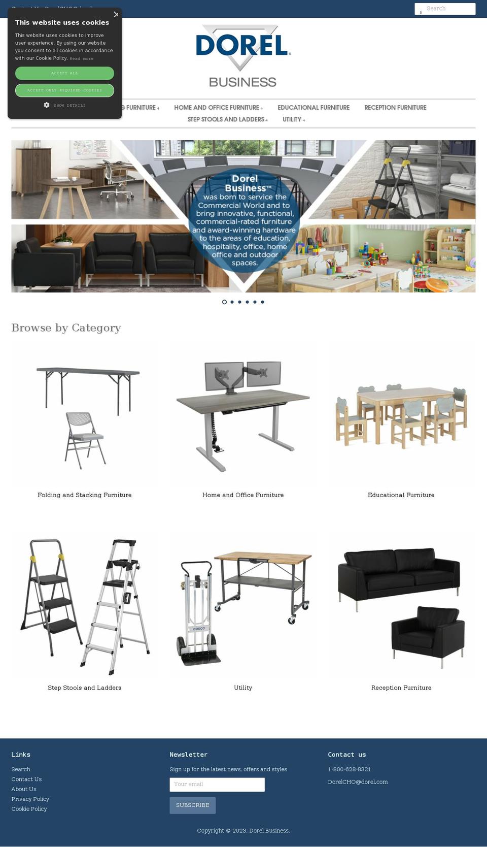dorelbusiness.com shopify website screenshot