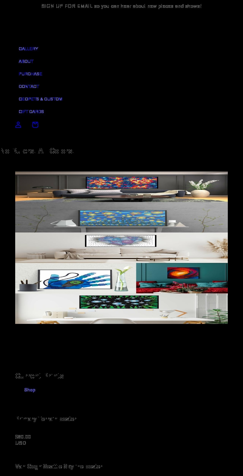 doriennmedrano.com shopify website screenshot