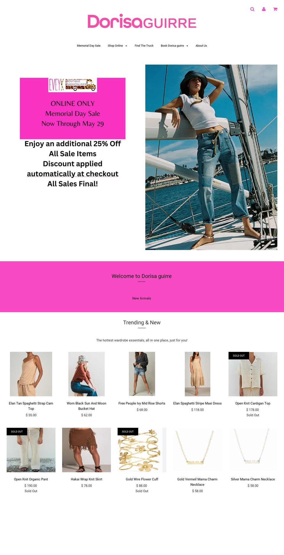 Flow Afterpay  with Installments message Shopify theme site example dorisaguirre.com