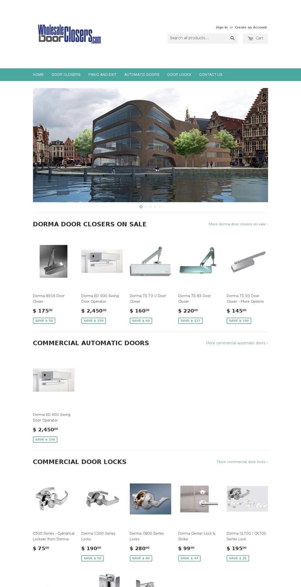 dormadoor.com shopify website screenshot
