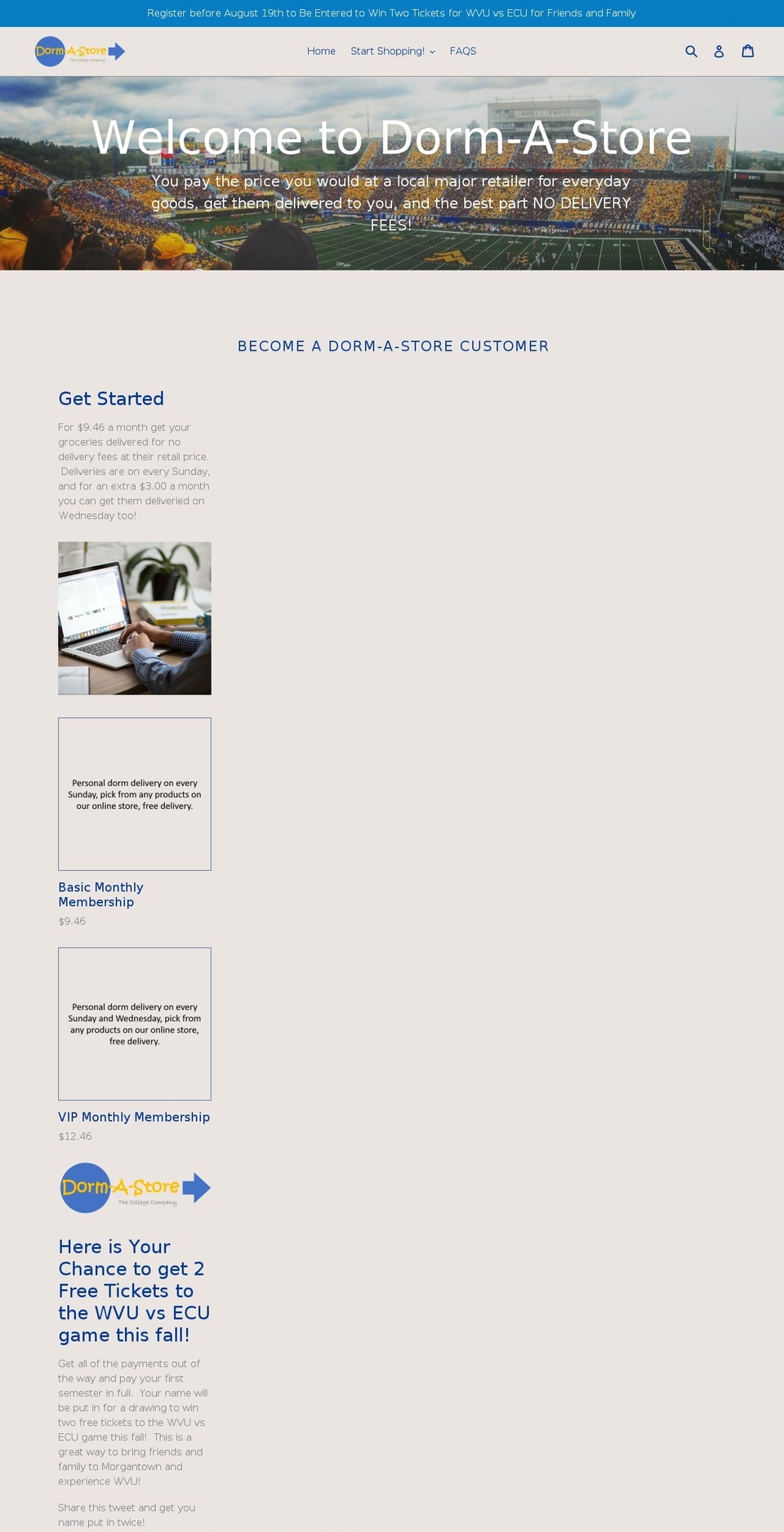dormastore.net shopify website screenshot
