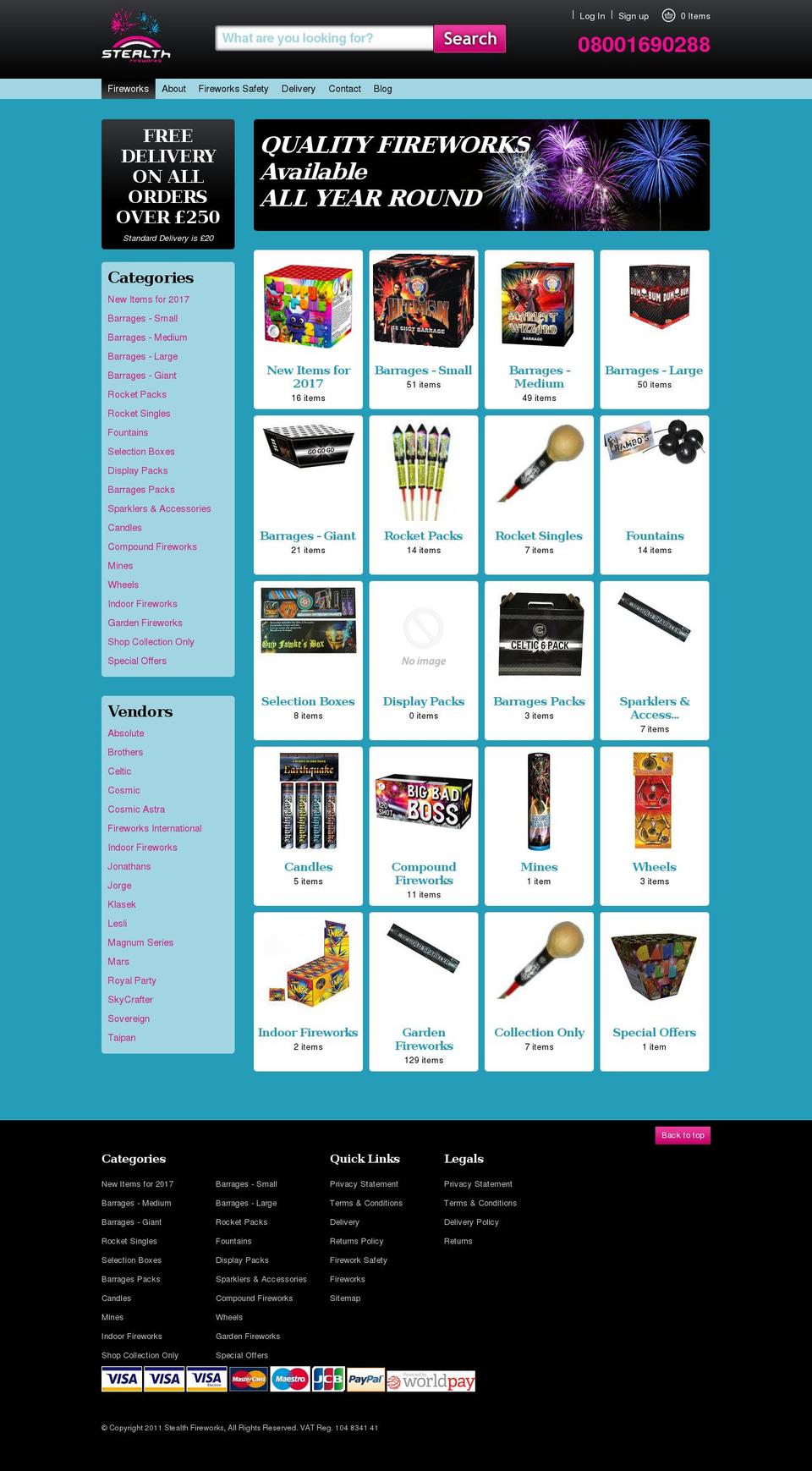 stealth-fireworks-solo-with-images Shopify theme site example dorsetfireworks.com