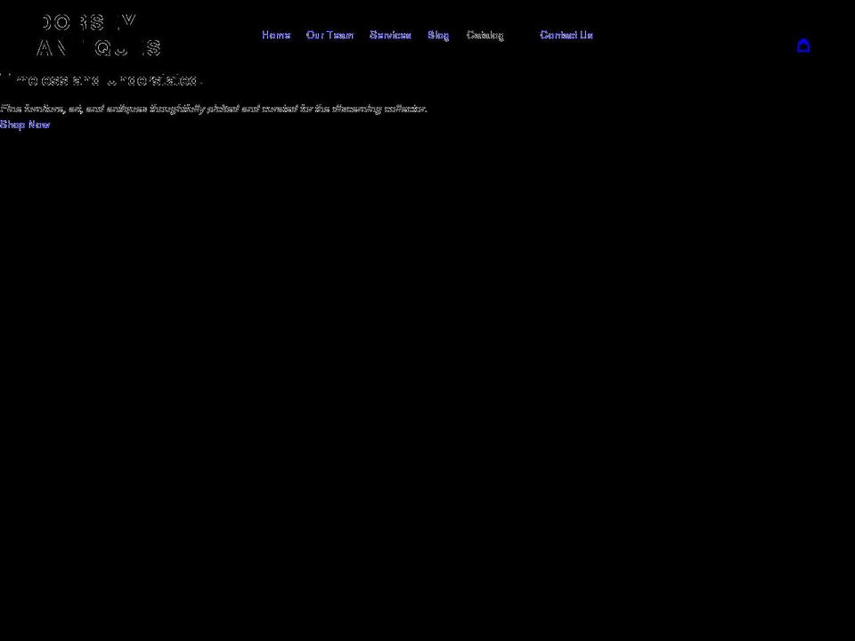 dorseyantiques.com shopify website screenshot