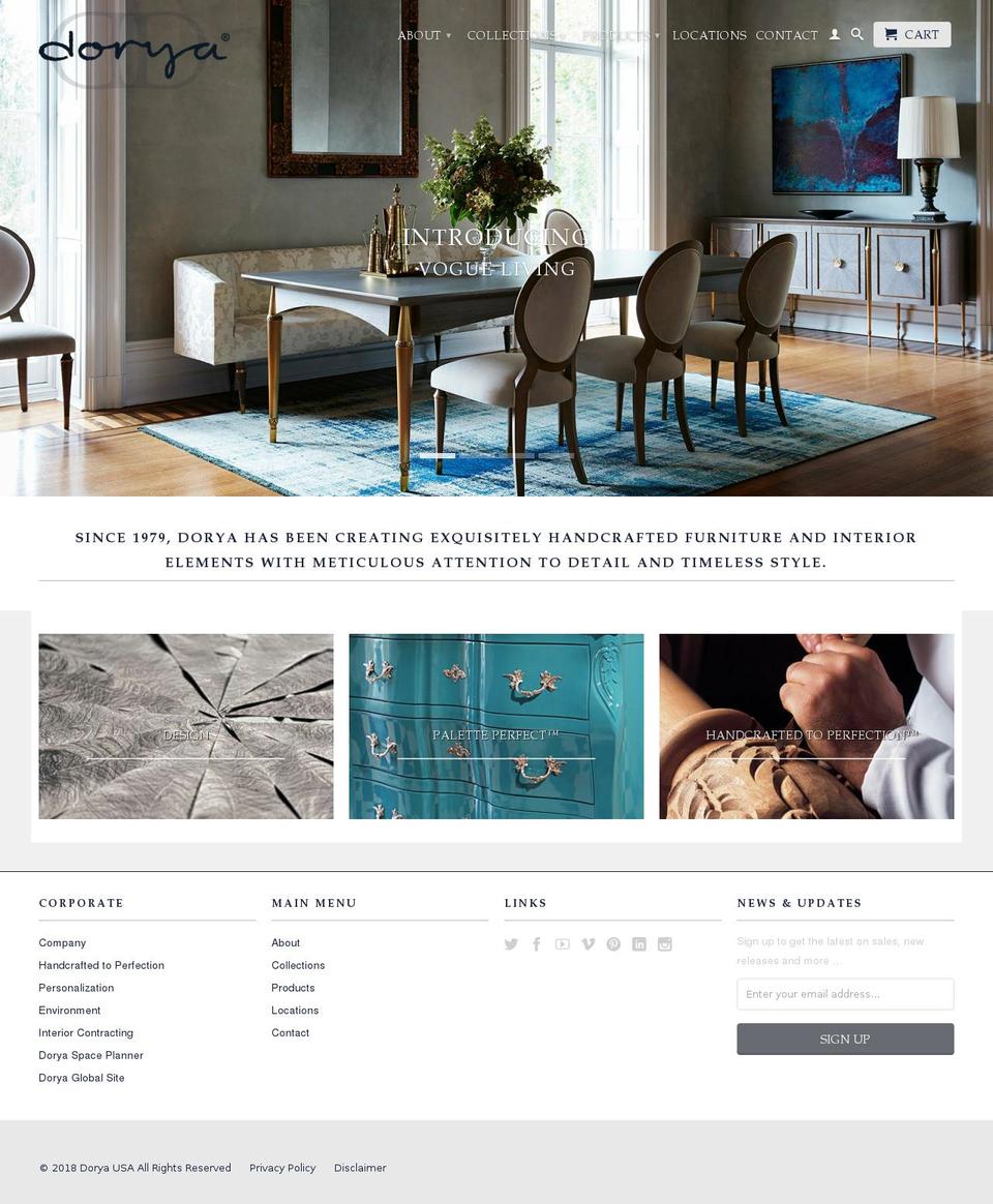 dorya.biz shopify website screenshot