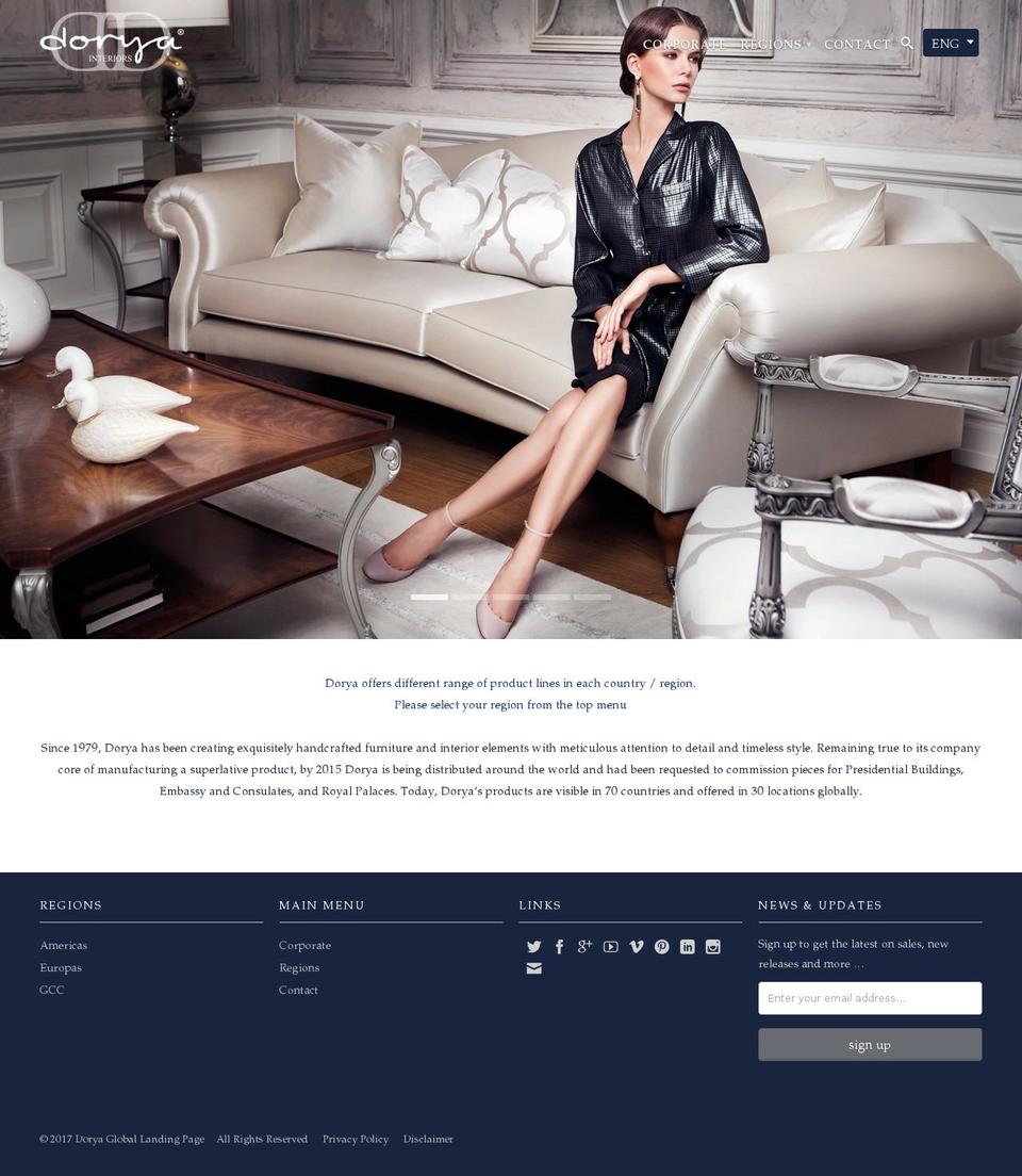 dorya.co shopify website screenshot