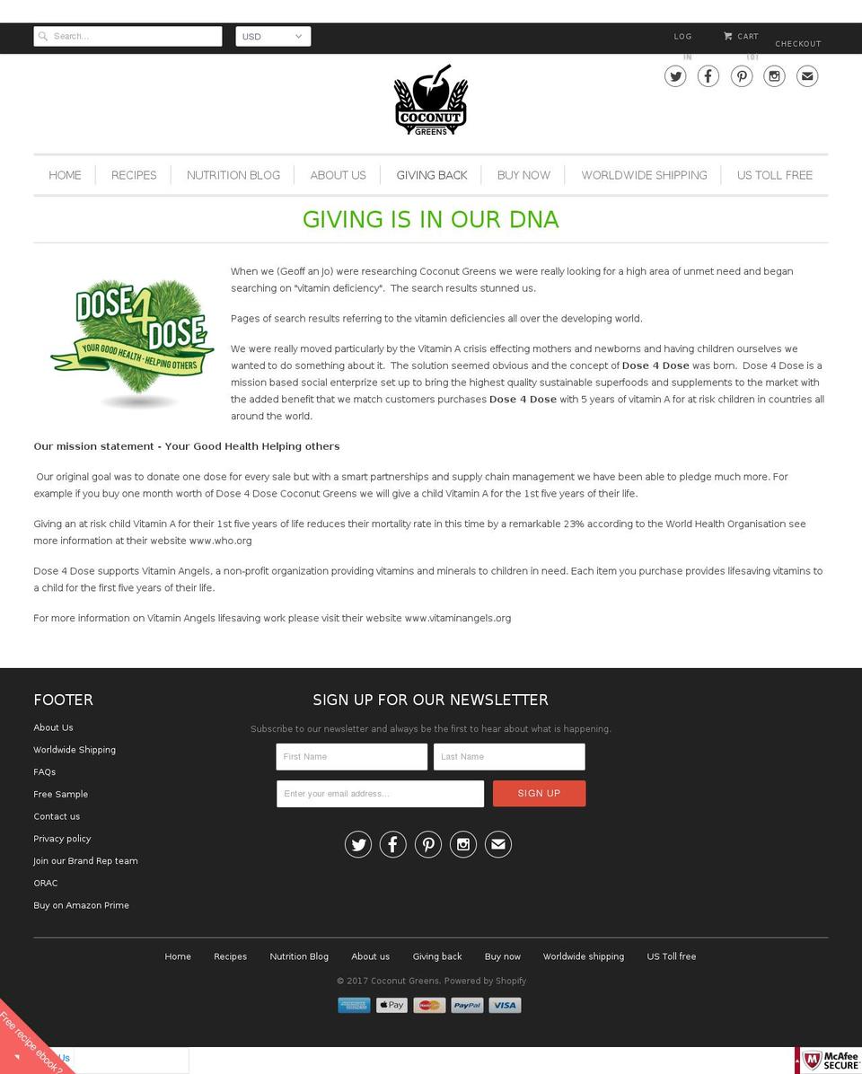 dose4dose.com shopify website screenshot
