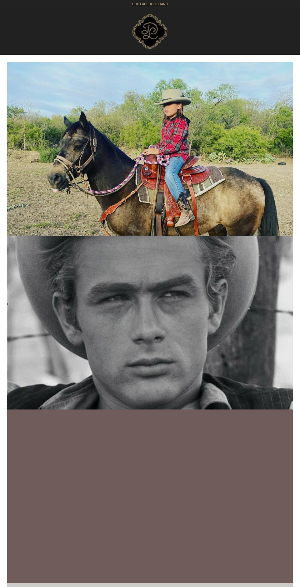 doslaredosbrand.com shopify website screenshot